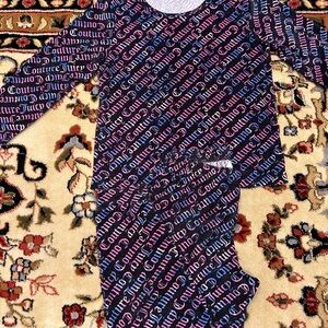 Juicy Couture Kids Velour Pajama Set - Pink and Blue